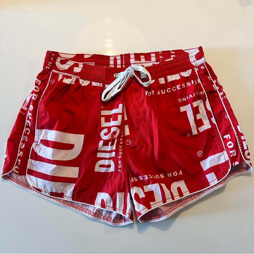 Men's swimwear Diesel Large swim shorts, 3in inseam